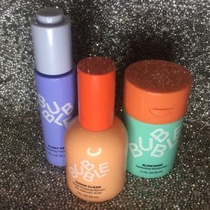 I’m selling bubbles slam dunk hydrating moisturizer,Super clear serum,face oil